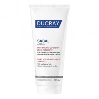 Ducray Sabal Argeal Shampoo 200ml | Σαμπουάν Συχνής Χρήσης για Λιπαρά Μαλλιά 