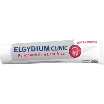 Elgydium Toothpaste Clinic Perioblock Care 75ml | Οδοντόπαστα για Ευαίσθητα Ούλα