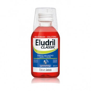 Elgydium Eludril Classic Mouthwash 200ml | Αντιμικροβιακό Στοματικό Διάλυμα Χλωρεξιδίνης 0,10%  