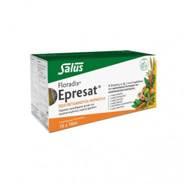 Power Health Salus Floradix Epresat Monodoses 10Vials x 10ml | Πολυβιταμινούχο Συμπλήρωμα Διατροφής 