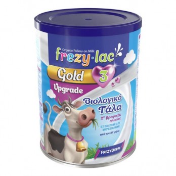 Frezyderm Frezylac Gold Upgrade No3 900gr| Βιολογικό Αγελαδινό Γάλα από τον 10μήνα