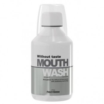 Frezyderm Without Taste Mouthwash 250ml | Στοματικό Διάλυμα χωρίς Γεύση και Άρωμα
