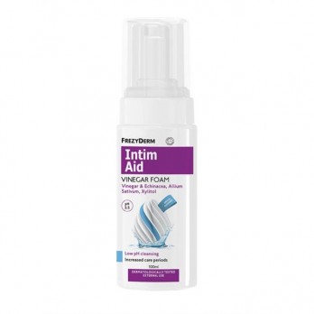 Frezyderm Intim Aid Vinegar Foam ph3.5 100ml | Ειδικός Αφρός Καθαρισμού Χαμηλού pH για την Ευαίσθητη Περιοχή σε Περίοδο Αντιβακτηριακών Αγωγών 