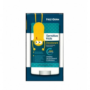 Frezyderm Sensitive Kids Deodorant Less Is More Stick 40ml |  Παιδικό Αποσμητικό 