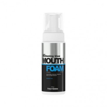 Frezyderm Mouthfoam Instant Whitening Blue 150ml | Στοματικός Αφρός Άμεσης Λεύκανσης