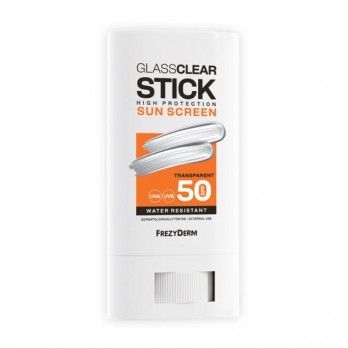 Frezyderm Sunscreen Stick Glassclear SPF50 20ml | Διάφανο Αντηλιακό Stick Ανάλαφρης Αίσθησης