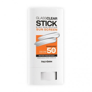 Frezyderm Sunscreen Stick Glassclear SPF50 20ml | Διάφανο Αντηλιακό Stick Ανάλαφρης Αίσθησης