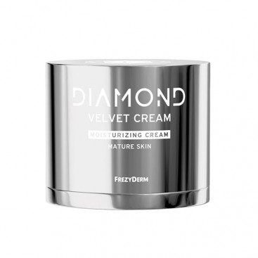 Frezyderm Diamond Velvet Moisturizing Cream 50ml |Κρέμα Προσώπου Ισχυρής Ενυδάτωσης για Ώριμο Δέρμα