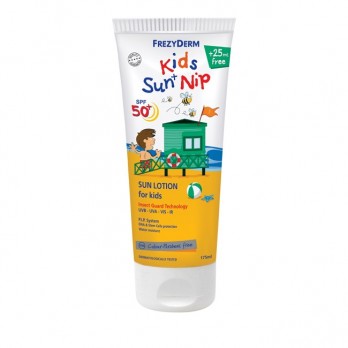 Frezyderm Kids Sun and Nip SPF50+ 175ml | Παιδικό Αντηλιακό με Εντομοαπωθητικές Ιδιότητες