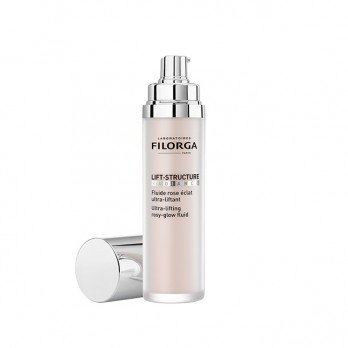 Filorga Lift Structure Radiance Fluid 50ml | Λεπτόρρευστη Κρέμα Ημέρας Σύσφιξης & Ανόρθωσης με Ροζ Λάμψη