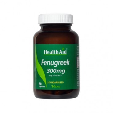Health Aid Fenugreek 300mg 60caps | Συμπλήρωμα Διατροφής Τριγωνέλλα
