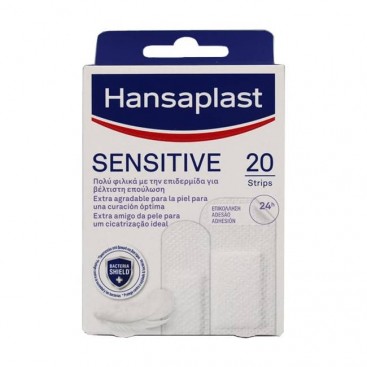 Hansaplast  Sensitive 20strips | Αυτοκόλλητα Επιθέματα