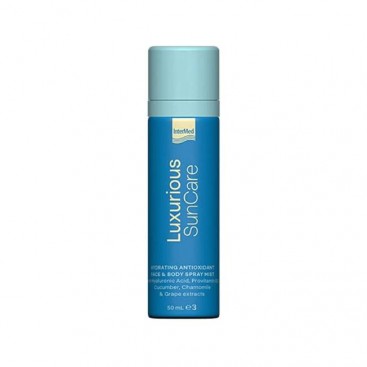 Intermed Luxurious Sun Care Hydrating Antioxidant Mist Face & Body 50ml | Ενυδατικό και Αντιοξειδωτικό Spray Προσώπου και Σώματος