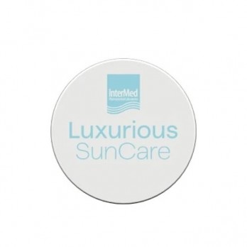 Intermed Luxurious Suncare Silk Cover BB Compact SPF50+ Medium  (02) 12.5g |  Αντηλιακή Πούδρα Προσώπου SPF50