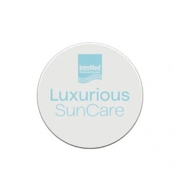 Intermed Luxurious Suncare Silk Cover BB Compact SPF50+ Medium  (02) 12.5g |  Αντηλιακή Πούδρα Προσώπου SPF50