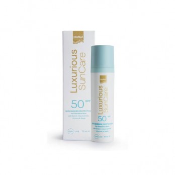Intermed Luxurious SunCare Skin Barrier Protection SPF50 75ml | Αντηλιακή Κρέμα Προσώπου για Ευαίσθητες Επιδερμίδες