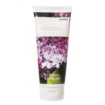 Korres Body Smoothing Milk Lilac 200ml | Ενυδατικό Γαλάκτωμα Σώματος Πασχαλιά 