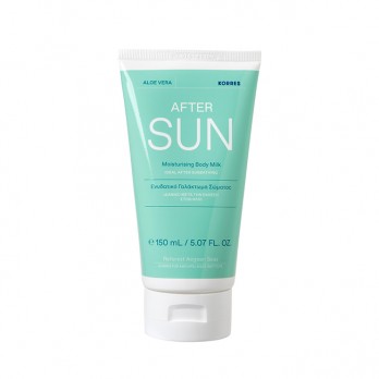 Korres After Sun Aloe Vera Moisturising Body Milk 150ml | Ενυδατικό Γαλάκτωμα Σώματος Aloe Vera