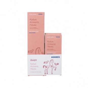 Korres Baby Nappy Change Cream Coconut & Almond Κρέμα Αλλαγής Πάνας με Καρύδα και Αμύγδαλο 150ml & Δώρο Κρέμα Αλλαγής Πάνας σε Ειδικό Μέγεθος 40ml