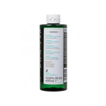 Korres Shampoo For Men Cystine & Minerals 400ml | Σαμπουάν Κατά της Αντρικής Τριχόπτωσης με Κυστίνη & Ιχνοστοιχεία