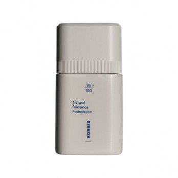 Korres Natural Radiance Foundation 03 Tan 30ml | Foundation Μεσαίας Κάλυψης με Serum-like Υφή, Σκούρα Απόχρωση