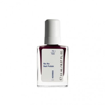 Korres No No Nail Polish 59 Burgundy Red 11ml | Βερνίκι Νυχιών 