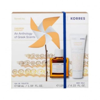 Korres Cashmere Kumquat Eau de Toilette Γυναικείο Άρωμα 50ml & Cashmere Kumquat Γαλάκτωμα Σώματος 125ml