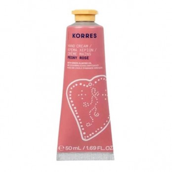 Korres Hand Cream Peony Rose 50ml | Κρέμα Χεριών Παιώνια Τριαντάφυλλο