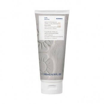 Korres Body Milk Mediterranean Vanilla Blossom 200ml | Ενυδατικό Γαλάκτωμα Σώματος με Άρωμα Άνθη Βανίλιας 