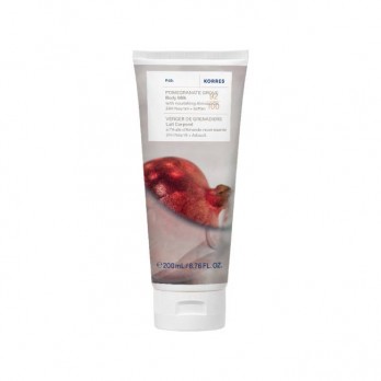 Korres Body Milk Pomegranate Grove 200ml | Ενυδατικό Γαλάκτωμα Σώματος με Άρωμα Ρόδι 