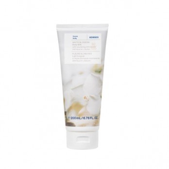 Korres Body Smoothing Milk White Blossom 200ml | Γαλάκτωμα Σώματος με Άρωμα Λευκά Άνθη