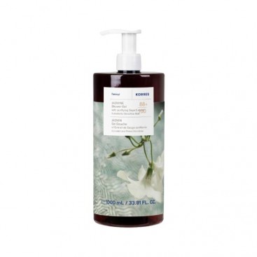 Korres Body Cleanser Jasmine 1lt| Αφρόλουτρο με Άρωμα Γιασεμί