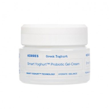 Korres Greek Yoghurt, Smart Yoghurt™ Probiotic Gel-Cream 40ml |  Κρέμα-Gel Προσώπου  με Προβιοτικά για Κανονικές - Μικτές Επιδερμίδες