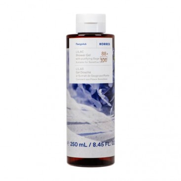 Korres Body Cleanser Lilac 250ml | Αφρόλουτρο με Άρωμα Πασχαλιά 