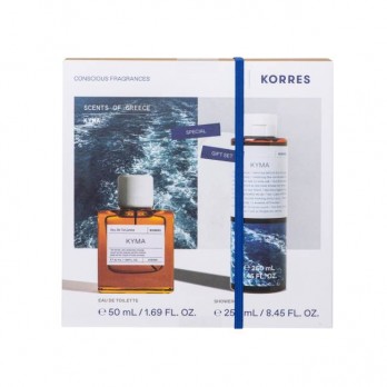 Korres Kyma Eau De Toilette Unisex Άρωμα 50ml & Shower Gel Kyma Αφρόλουτρο 250ml