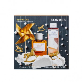 Korres Cashmere Kumquat Eau De Toilette Γυναικείο Άρωμα 50ml & Cashmere Kumquat Showergel Αφρόλουτρο 250ml