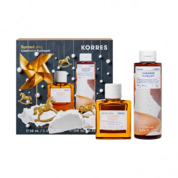 Korres Cashmere Kumquat Eau De Toilette Γυναικείο Άρωμα 50ml & Cashmere Kumquat Showergel Αφρόλουτρο 250ml