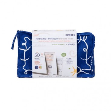 Korres Sunscreen Yoghurt Face Cream SPF50 Αντηλιακή Κρέμα Προσώπου με Γιαούρτι 50ml & Δώρο Greek Yoghurt Αφρώδης Κρέμα Καθαρισμού με Προβιοτικά 20ml