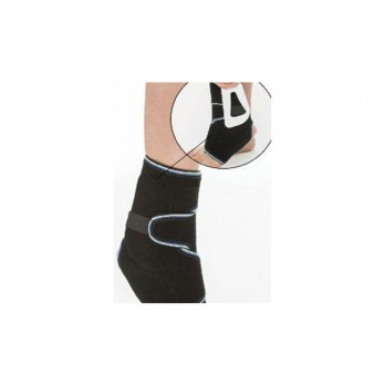 Kalmedica Eπιστραγαλίδα Neoprene με Πλευρική Υποστήριξη σε Χρώμα Μαύρο One Size 