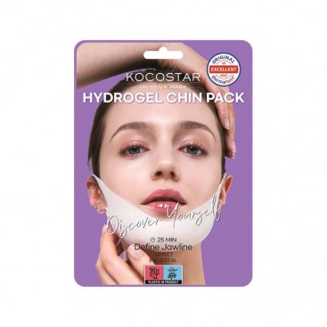 Kocostar Hydrogel Chin Mask 1τμχ | Επιθέματα Σύσφιξης για το Πιγούνι