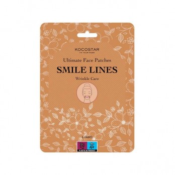 Kocostar Ultimate Face Patches Smiles Lines Wrinkle Care 6 ζεύγη | Επιθέματα για τις Ρυτίδες γύρω από το Στόμα