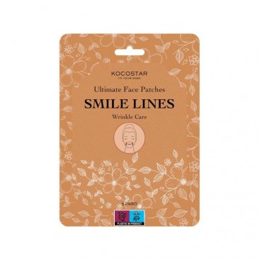 Kocostar Ultimate Face Patches Smiles Lines Wrinkle Care 6 ζεύγη | Επιθέματα για τις Ρυτίδες γύρω από το Στόμα