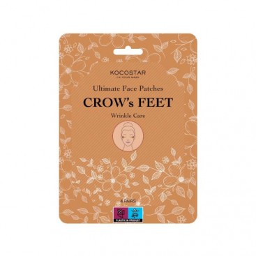 Kocostar Ultimate Face Patches Crow's Feet Wrinkle Care 4 ζεύγη | Επιθέματα για τις Ρυτίδες των Ματιών