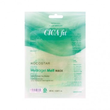 Kocostar Hydrogel Melt Mask Cica Fit 25ml |Μάσκα για την Περιποίηση της Ευαίσθητης Επιδερμίδας