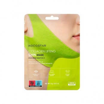 Kocostar Collagen Lifting Chin Mask 1τμχ | Επίθεμα  Σύσφιξης για το Πιγούνι.