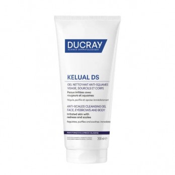 Ducray Kelual DS Gel Moussant 200ml | Αφρίζον Ζελ Καθαρισμού κατά της Σμηγματορροϊκής Δερματίτιδας
