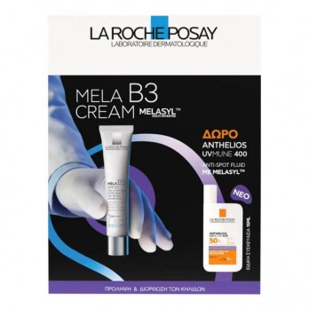 La Roche Posay Mela B3 SPF30 Κρέμα Προσώπου Κατά των Κηλίδων 40ml &  Δώρο Anthelios UVMUNE 400 Anti-Dark Spot Fluid spf50+ 15ml