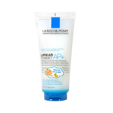 La Roche Posay Lipikar Syndet ΑP+ 200ml |  Κρέμα Καθαρισμού Αναπλήρωσης Λιπιδίων Κατά των Ερεθισμών 