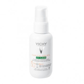 Vichy Capital Soleil UV-Clear Spf50+ 40ml | Αντηλιακό Προσώπου Κατά της Λιπαρότητας