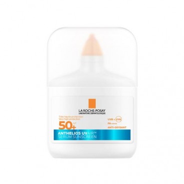 La Roche Posay Anthelios UV Air Serum Sunscreen 50ml | Aντηλιακό Προσώπου με Αέρινη Υφή για 16ωρη Αντιοξειδωτική Προστασία 